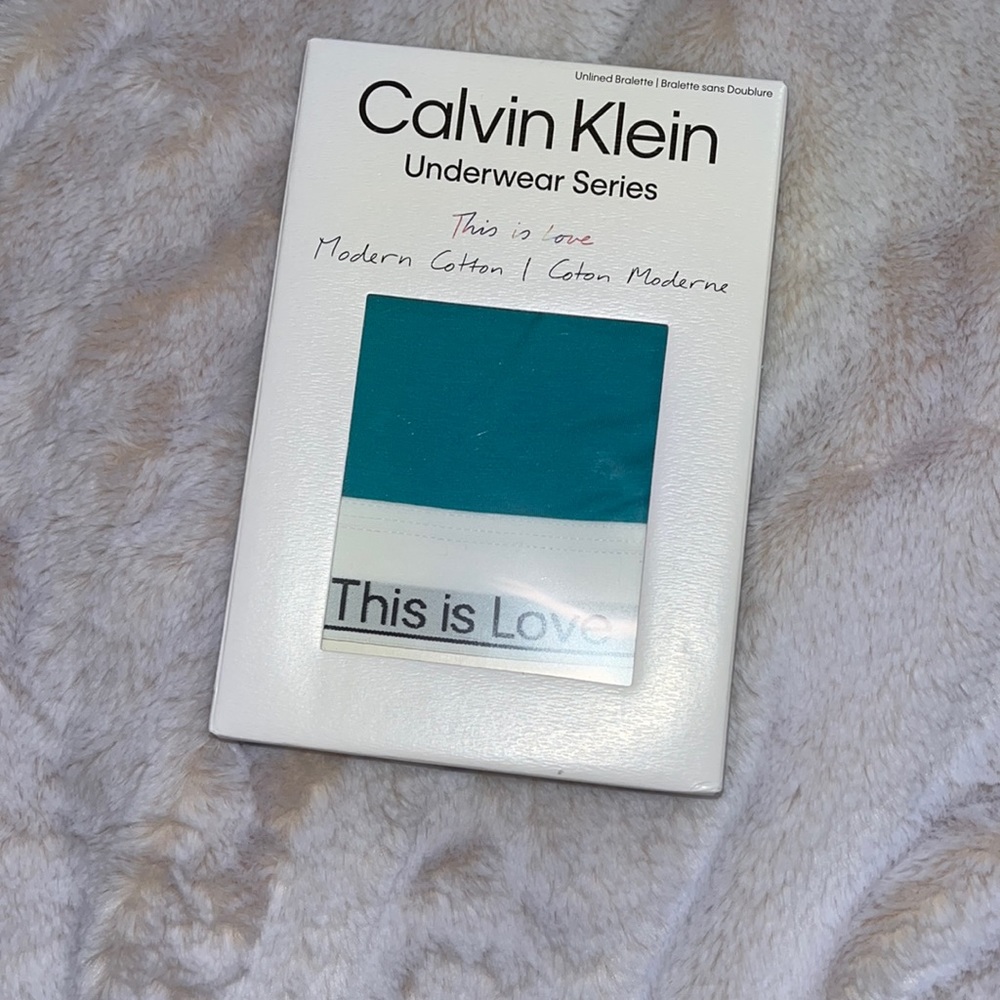 Calvin Klein unlined bralette